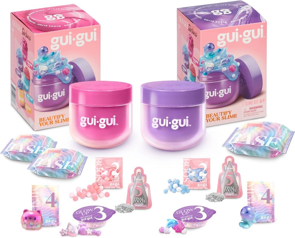 Gui Gui Clear & Gloss Twin Pack