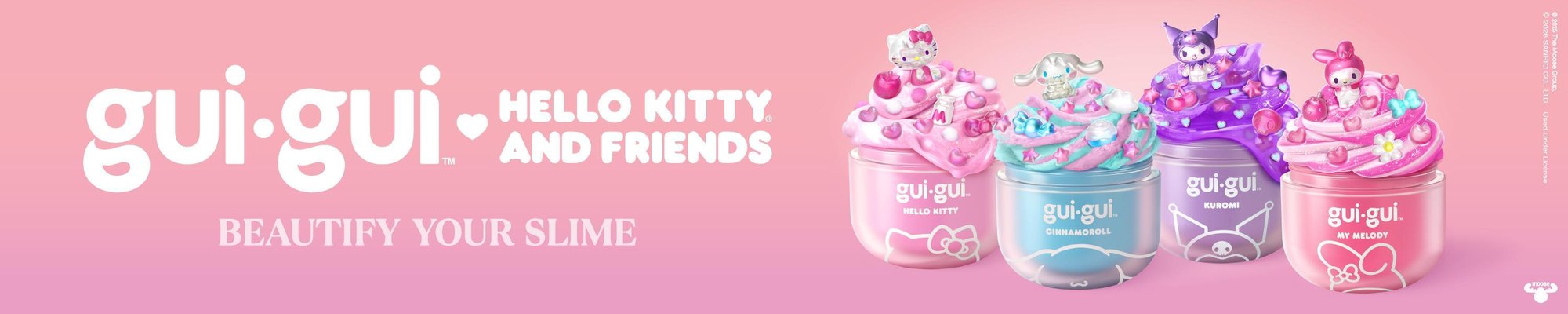 Hello Kitty and Friends x Gui Gui slime
